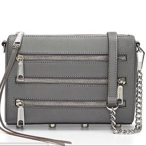 Rebecca minkoff gray crossbody bag